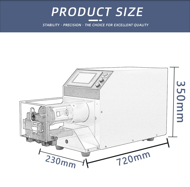 TR-8608 Semi-automatic Coaxial Wire Stripping Machine — detail 7