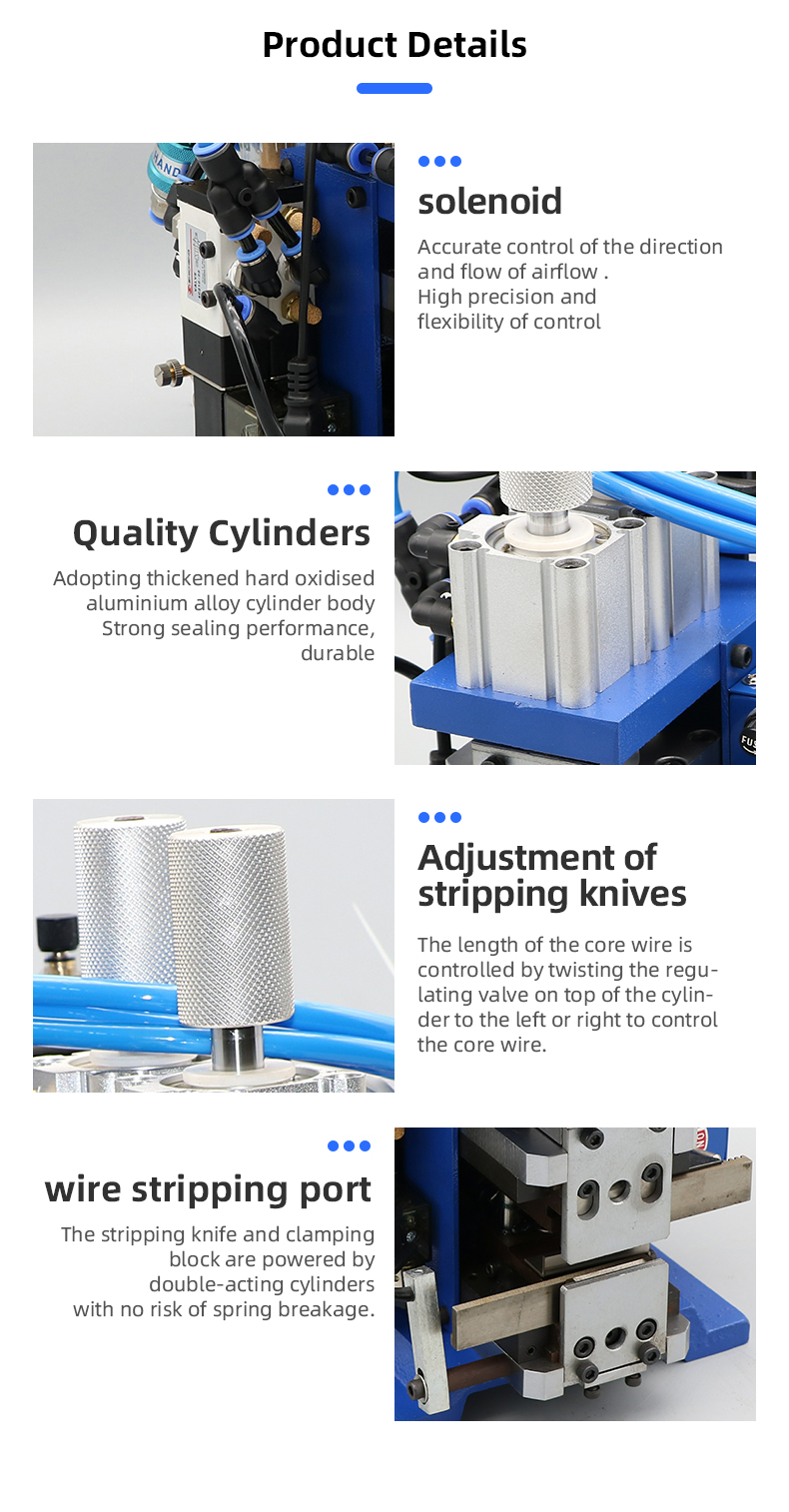 TR-3FN+Y Vertical Cable Stripping And Twisting Machine — detail 5