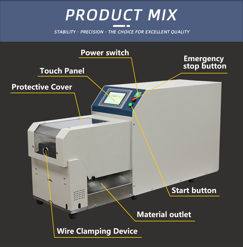 TR-3515 Semi-automatic Coaxial Cable Stripping Machine — detail 6