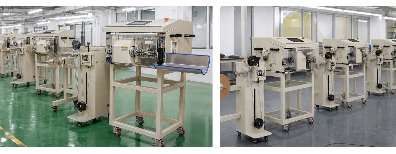 TR-9800 Fully Automatic Coaxial Wire Stripping Machine — detail 1