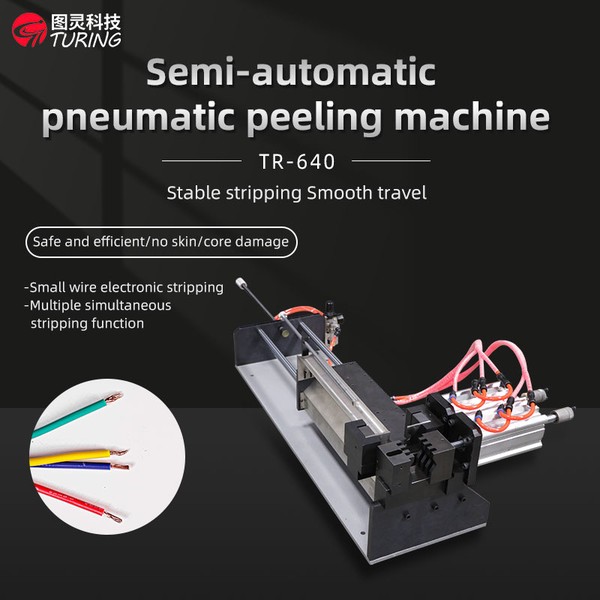 TR-640 Semi-automatic Pneumatic Cable Stripping Machine — product photo 1