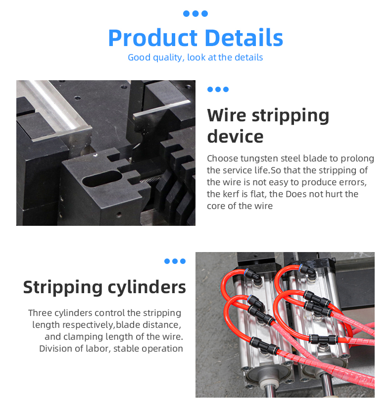 TR-640 Semi-automatic Pneumatic Cable Stripping Machine — detail 5
