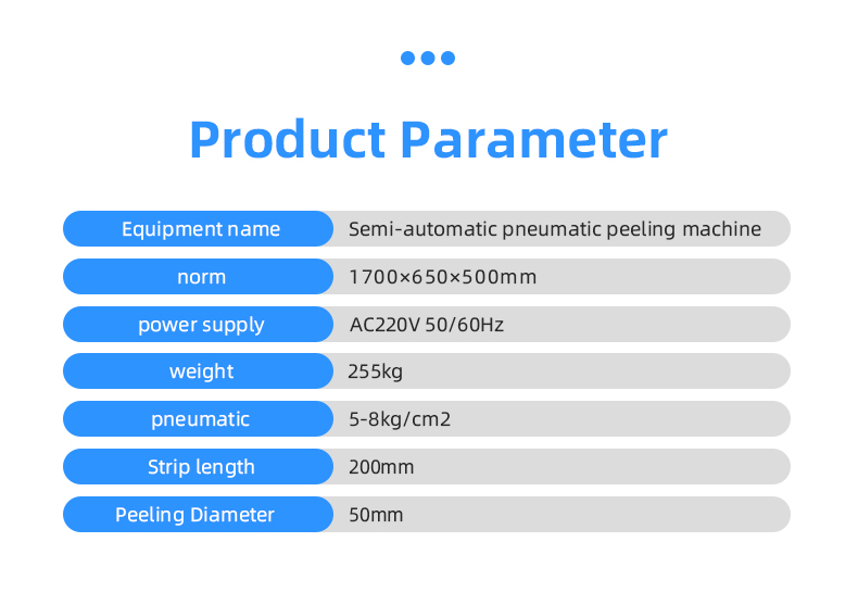 TR-820 Semi-automatic Pneumatic Cable Stripping Machine — detail 4