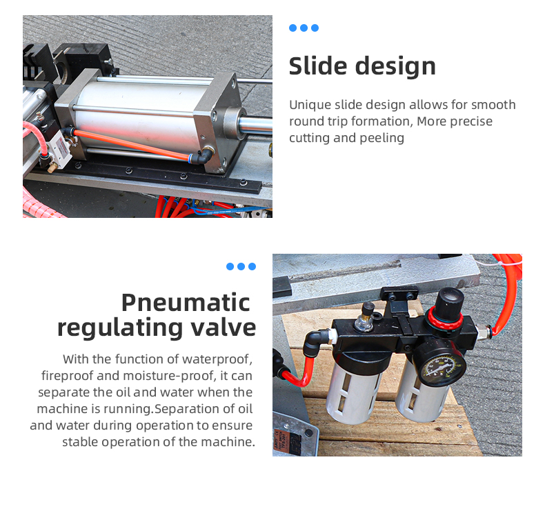 TR-820 Semi-automatic Pneumatic Cable Stripping Machine — detail 6