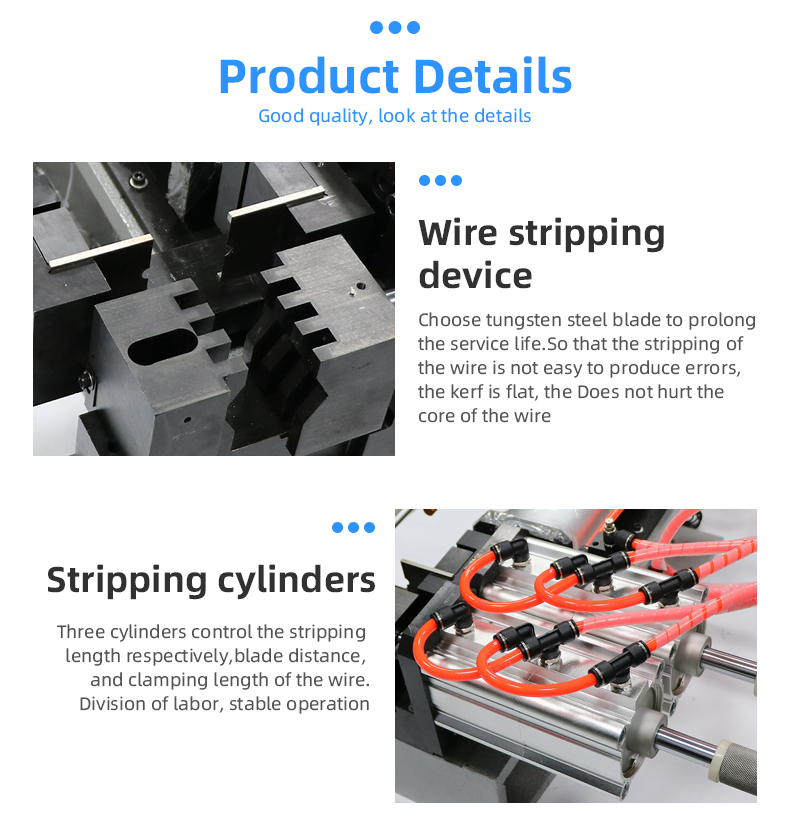 TR-620 Semi-automatic Pneumatic Cable Stripping Machine — detail 5