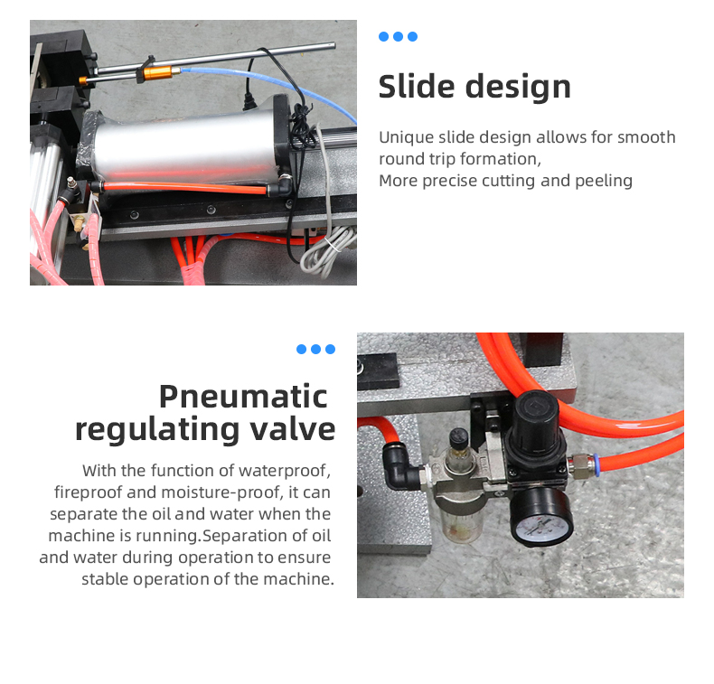 TR-620 Semi-automatic Pneumatic Cable Stripping Machine — detail 6
