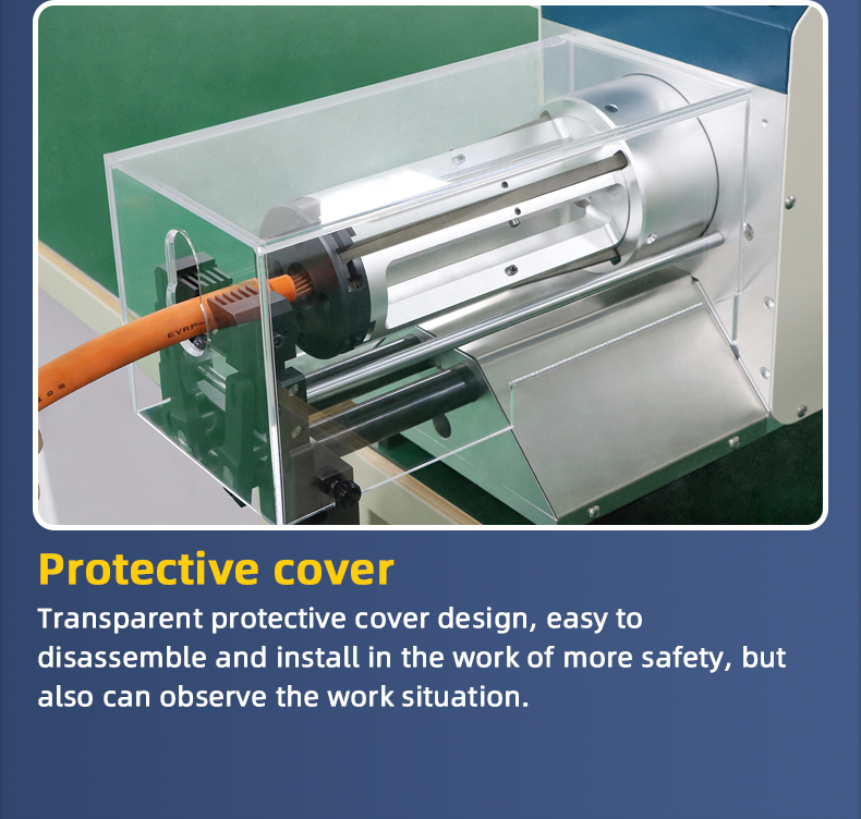 TR-2515 Semi-automatic Coaxial Wire Stripping Machine — detail 12