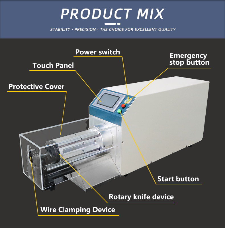 TR-2520 Semi-automatic Coaxial Wire Stripping Machine — detail 5
