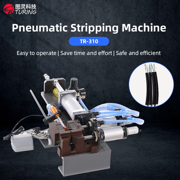 TR-310 Semi-auto Air-electric Wire Stripping Machine — product photo 1