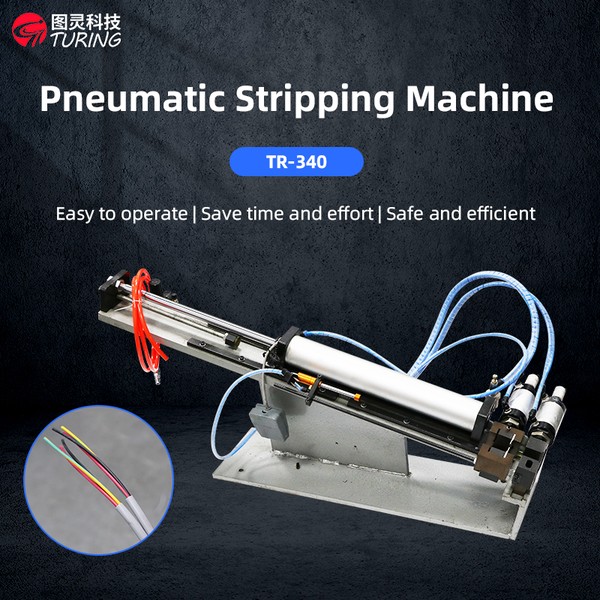 TR-340 Semi-auto Pneumatic Electric Wire Stripping Machine — product photo 1