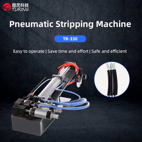 TR-330 Semi-auto Pneumatic Electric Wire Stripping Machine
