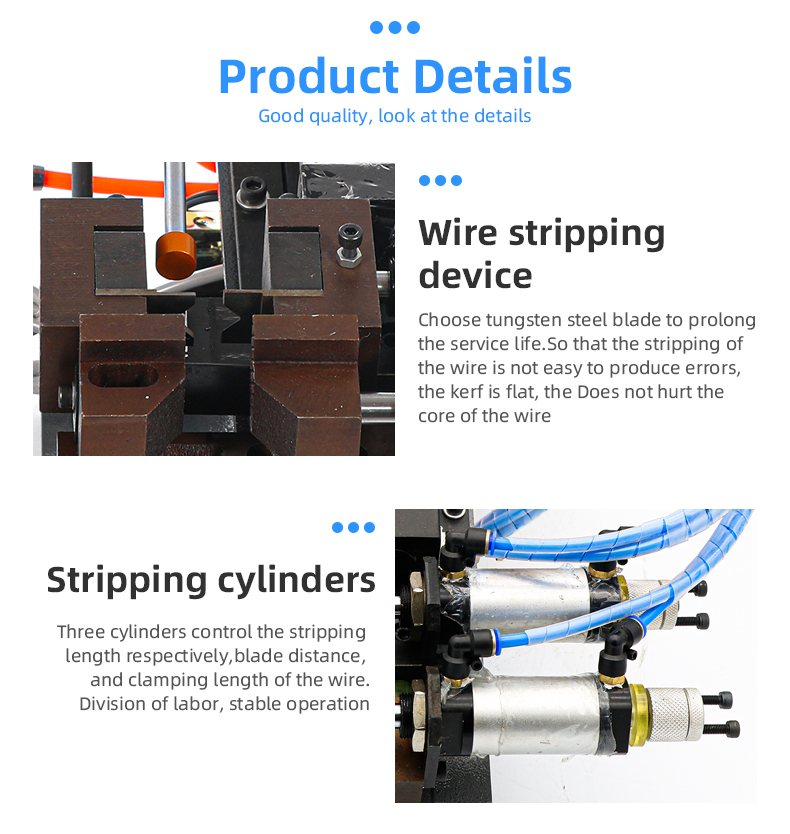 TR-305 Pneumatic Electric Wire Stripping Machine — detail 5
