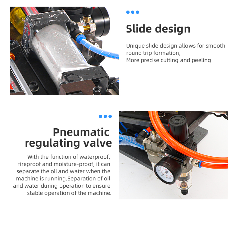 TR-305 Pneumatic Electric Wire Stripping Machine — detail 6