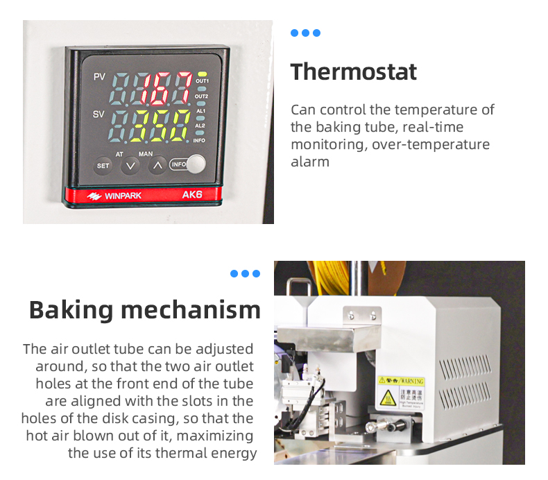 TR-H14 Semi-automatic Heat Shrink Tube Baking Machine — detail 9