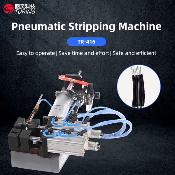 TR-416 Semi-automatic Pneumatic Cable Stripping Machine