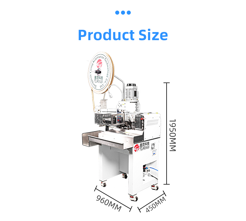 TR-BD06 Semi-automatic 2-wire Stripping And Terminal Crimping Machine — detail 12