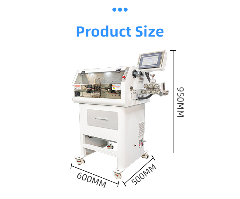 TR-8030Y Semi-auto 30 Square Wire Stripping Machine — detail 11