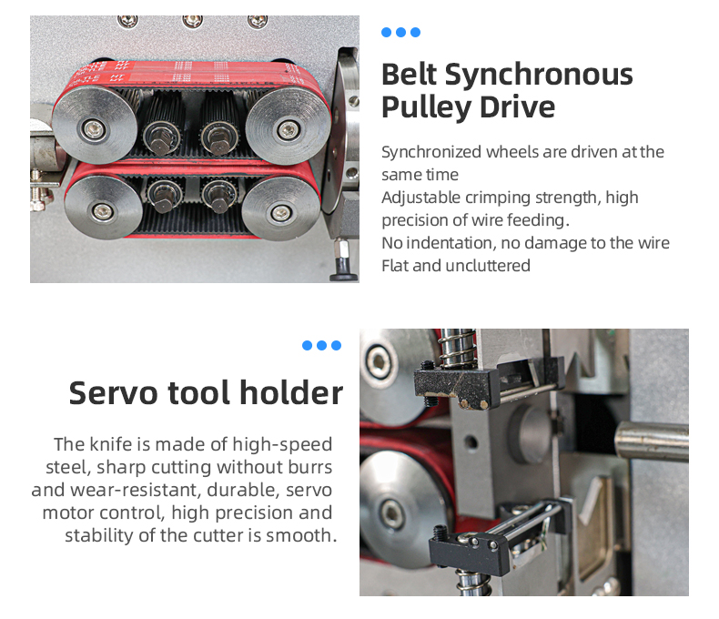 TR-8030Y Semi-auto 30 Square Wire Stripping Machine — detail 8