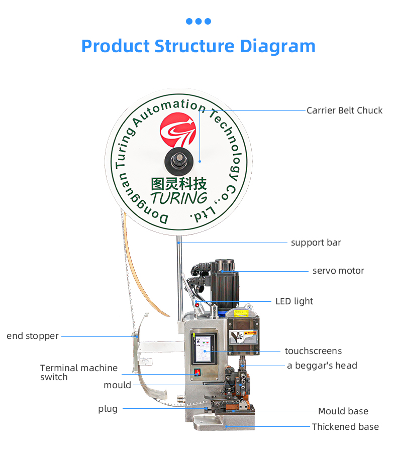 TR-J3T Semi-automatic 3.0T Servo Terminal Crimping Machine — detail 13