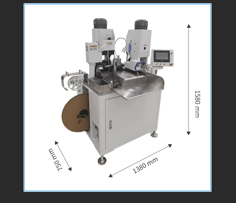 TR-T01 Fully Automatic Mitsubishi Servo Motor Double-head Terminal Crimping Machine — detail 4