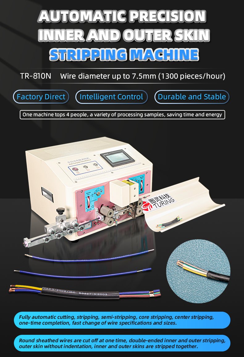 TR-810N Fully Automatic Precision Internal And External Peeling Machine — detail 1