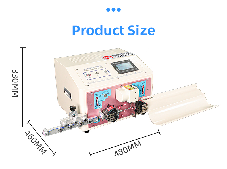TR-810P Fully Automatic Pull Sheel Type Precision 10 Square Wire Stripping Machine — detail 10