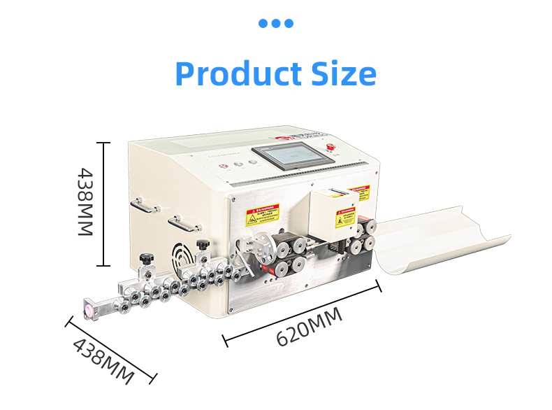 TR-835F Pure Electric Precision 35 Square Cable Stripping Machine — detail 10
