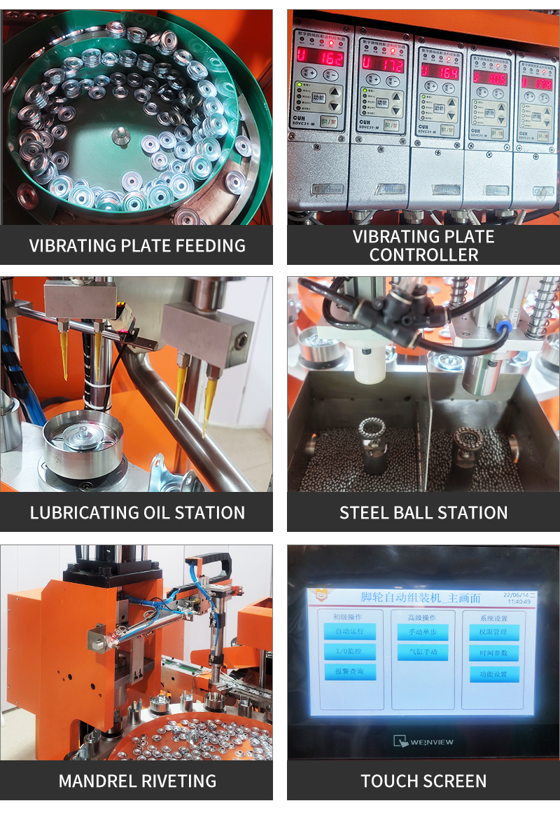 TR-C02 Turing Semi-Auto Industrial Caster Assembly Machine — detail 8
