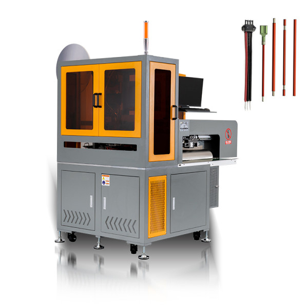 TR-JK1 Fully Automatic Terminal Crimping Insert The Plastic Shell Single End Tin Dipping Machine