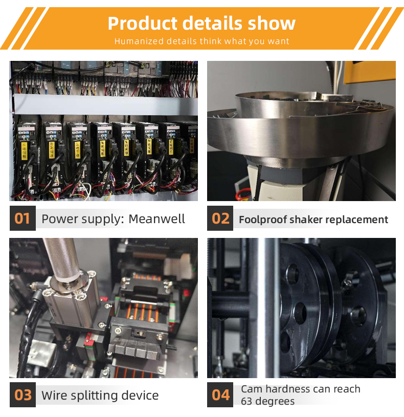 TR-JK1 Fully Automatic Terminal Crimping Insert The Plastic Shell Single End Tin Dipping Machine — detail 9