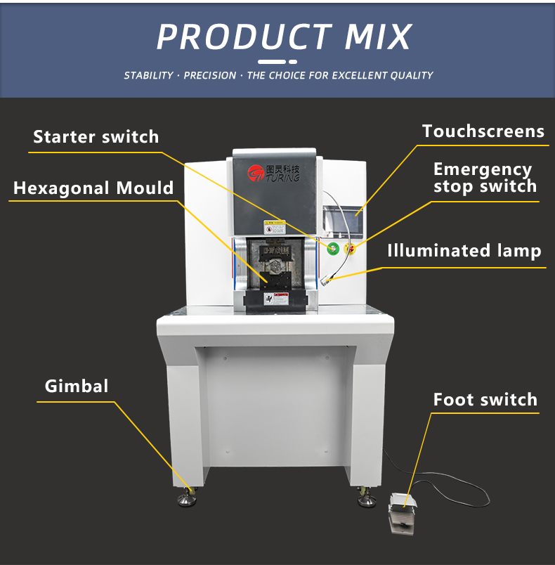 TR-SF50T Semi-Automatic 50T Servo Terminal Crimping Machine — detail 8