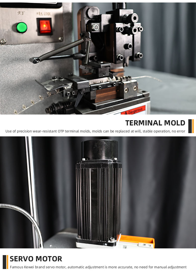 TR-SF3T Semi-automatic 3T Servo Terminal Crimping Machine — detail 11