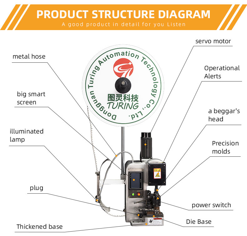 TR-SF3T Semi-automatic 3T Servo Terminal Crimping Machine — detail 9