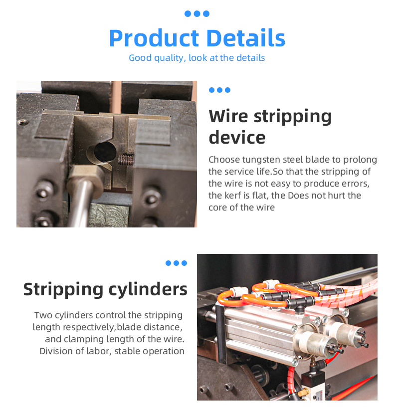 TR-660 Semi-automatic Pneumatic Cable Stripping Machine — detail 5