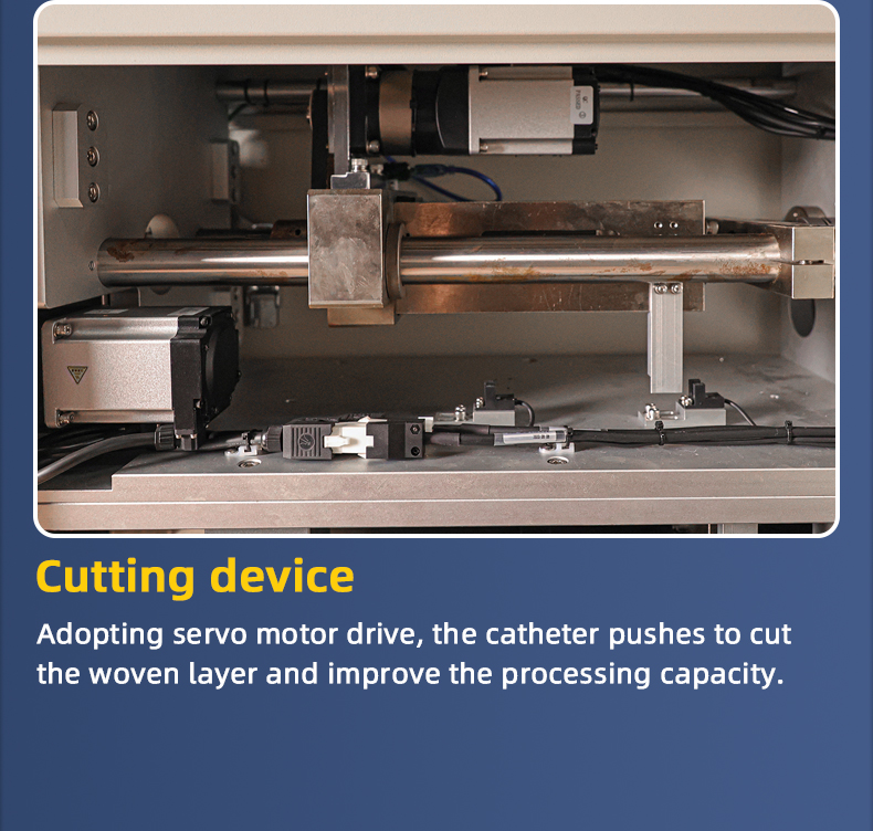 TR-1200 High Voltage Wire Single Station Cutting And Braiding Machine — detail 11