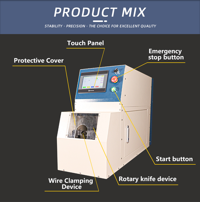 TR-1200 High Voltage Wire Single Station Cutting And Braiding Machine — detail 6