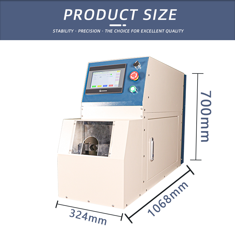 TR-1200 High Voltage Wire Single Station Cutting And Braiding Machine — detail 7