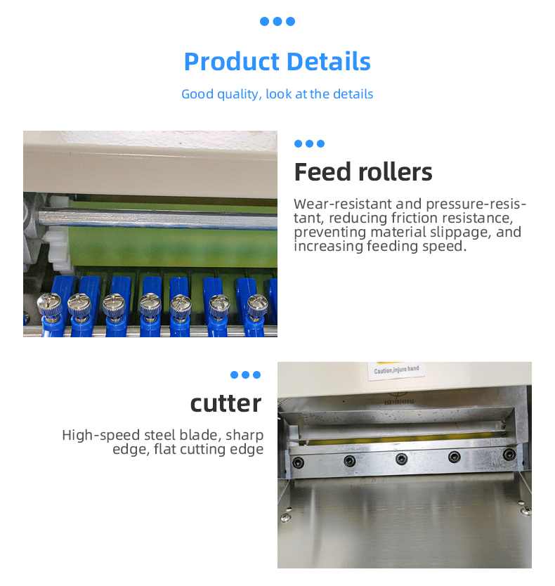TR-200LR 200mm Wide Cold And Hot Tape Cutting Machine — detail 6