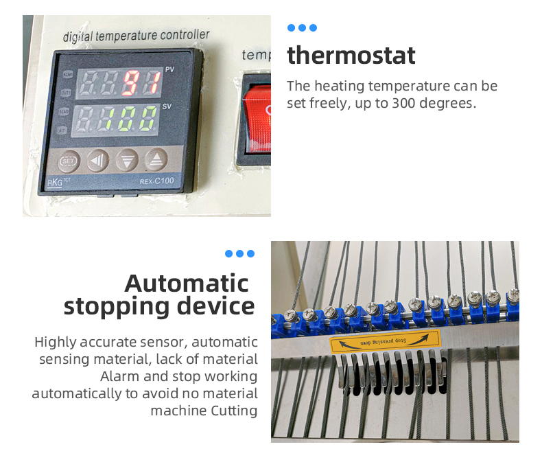 TR-200LR 200mm Wide Cold And Hot Tape Cutting Machine — detail 8