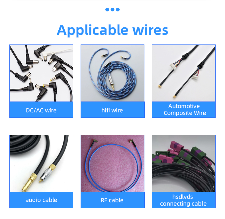 TR-A0706 Single-head Coaxial Wire Tin Terminal Crimping Machine — detail 3
