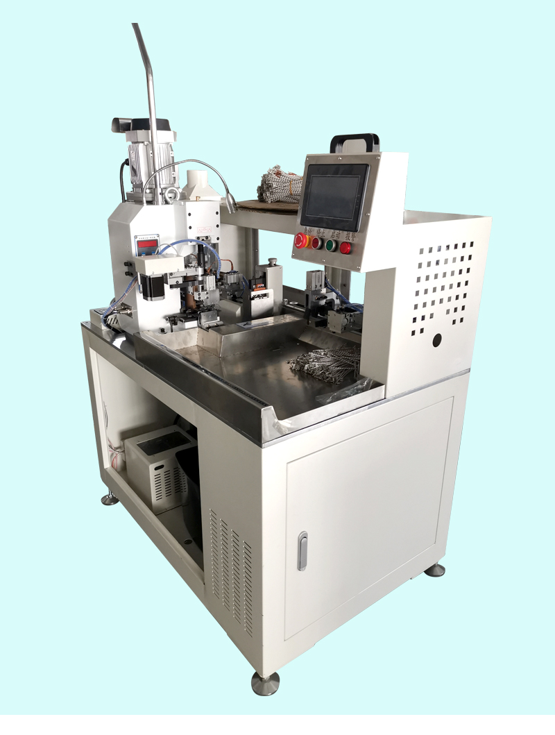 TR-RB002 Fully Automatic Single Head Double Wire Hot Stripping Terminal Crimping Machine — detail 7