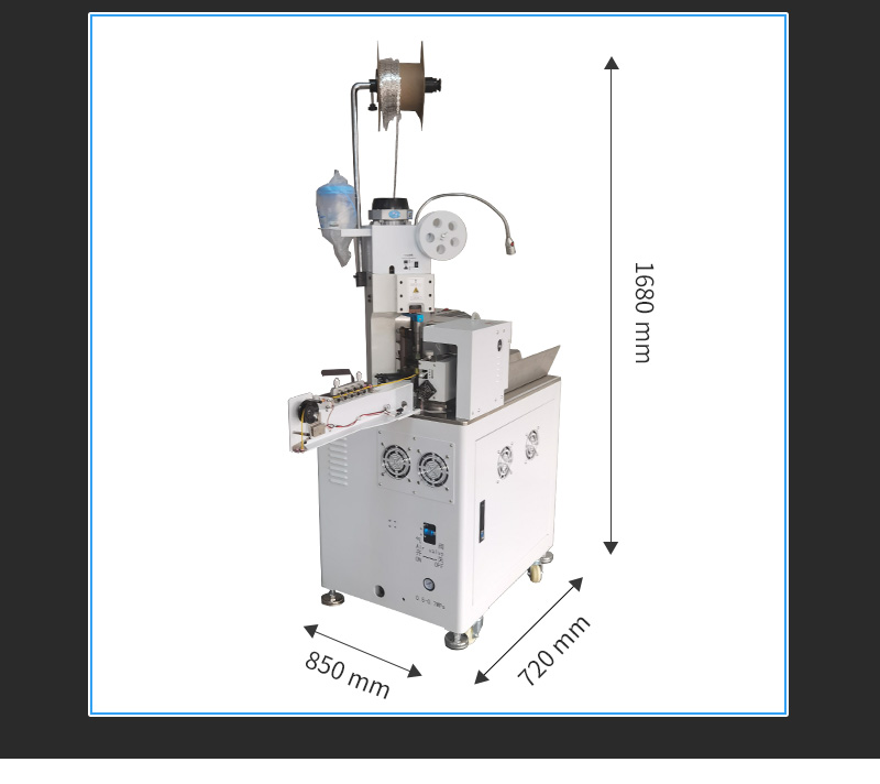 TR-DX001 Single Head Single Wire Immersed Tin Terminal Crimping Machine — detail 4