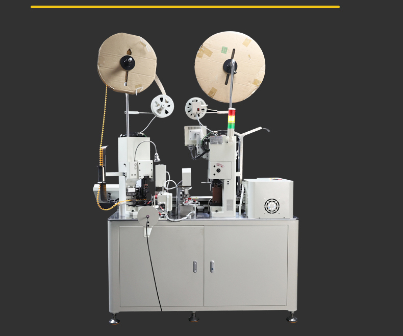 TR-D02/DZ4T Double-head Single-pass Heat Shrink Tube Cold-pressed Terminal Crimping Machine — detail 18