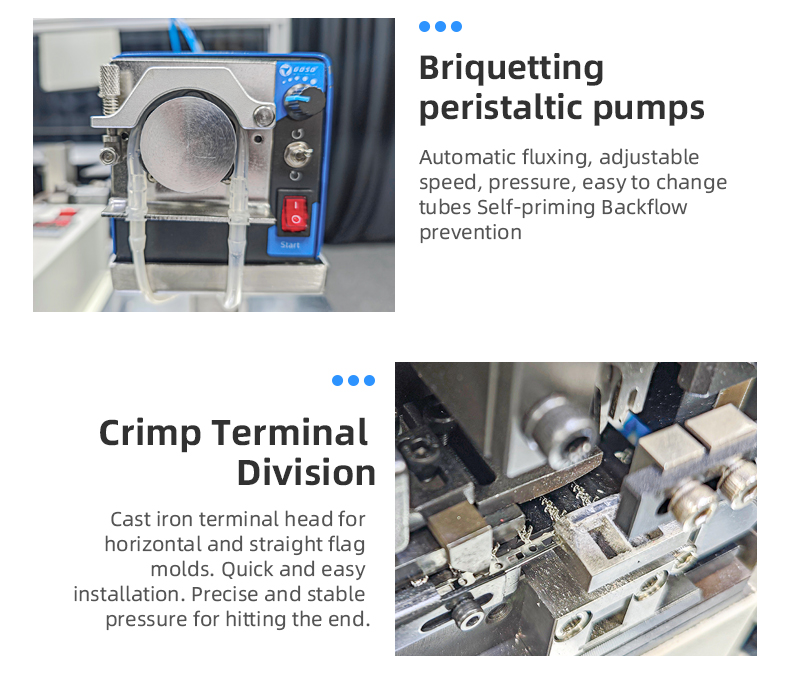 TR-901 Sheath Thread Stripping 200 Tinning Terminal Crimping Machine — detail 9