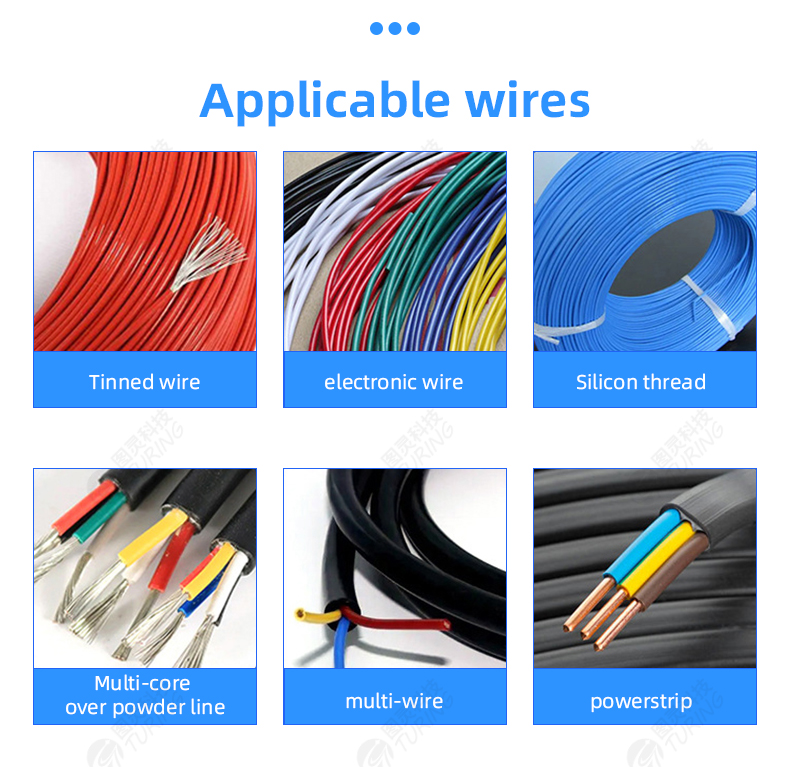 TR-8030HYJN Fully Automatic Round Sheathed Wire Inner And Outer Sheath Stripping Machine — detail 3
