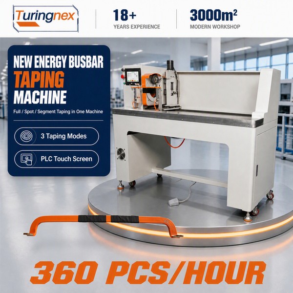 TR-308 New Energy Continuous Tape Wrapping Machine