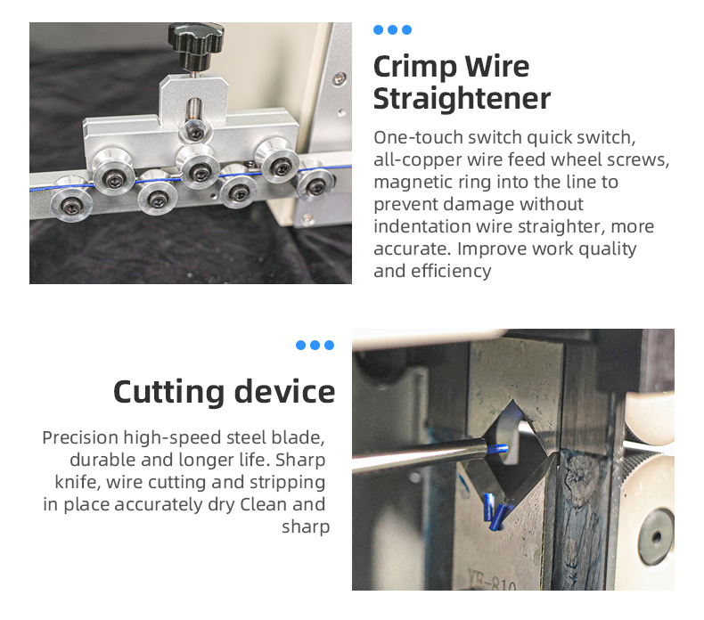 TR-820D Automatic Computer 10 Square Wire Stripper Machine — detail 9