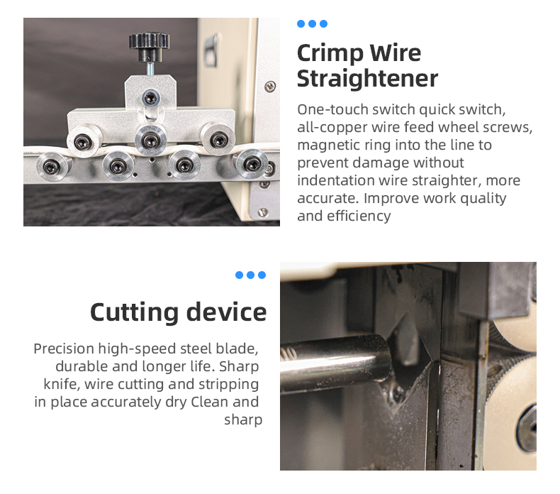 TR-820F Fully Automatic Precision Wire Stripping Machine (double Pulley) — detail 9