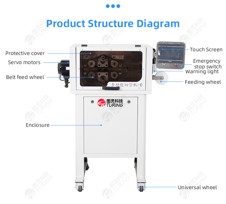 TR-C Multifunctional High-speed Hose 0-36mm Pipe Cutting Machine — detail 10