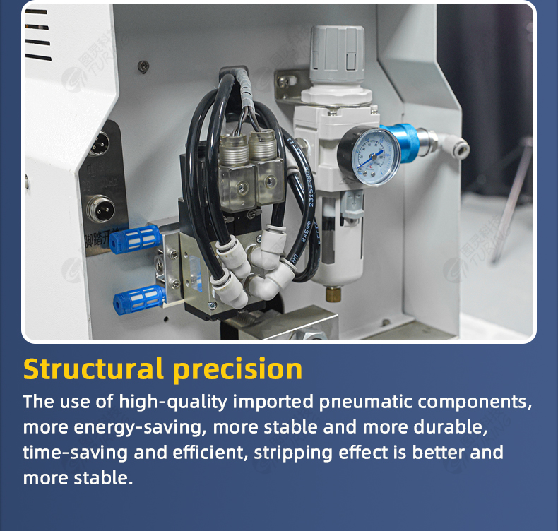 TR-300 Semi-automatic Cable Rotary Knife Wire Stripping Machine — detail 9